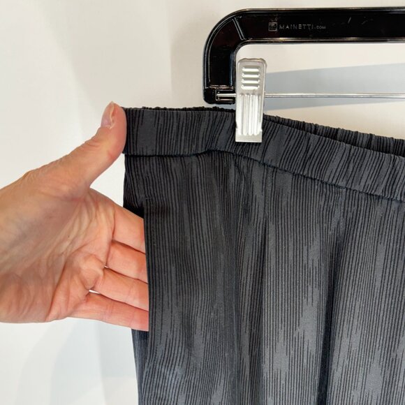 Eileen Fisher 100% Silk Georgette Lounge Pants - Picture 2 of 8